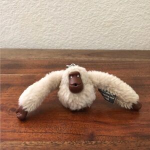 Kipling Cream and Brown Monkey Key Holder